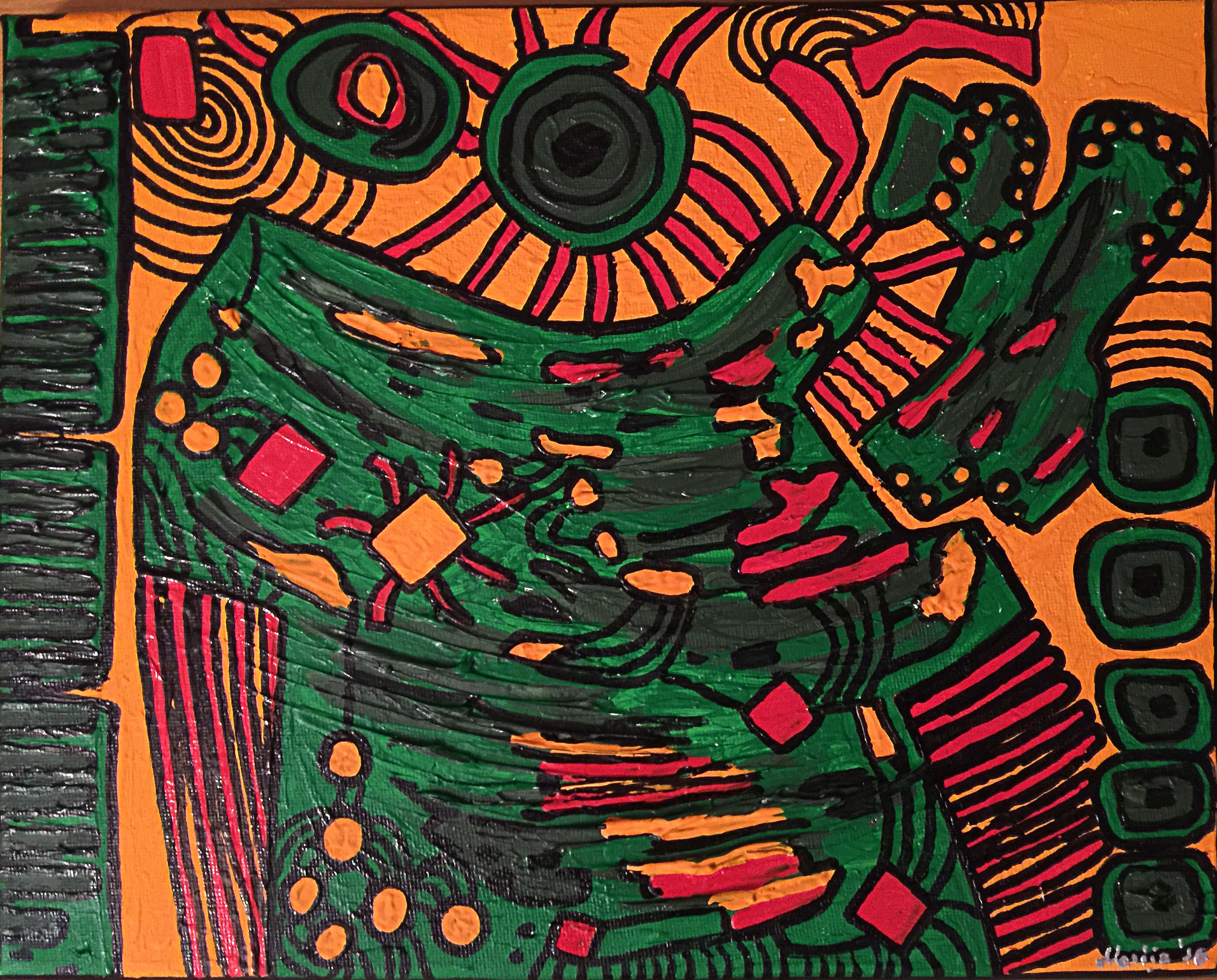 Marija Kilian_ART-WORK_Ein schöner Tag_Acryl_30x24_a