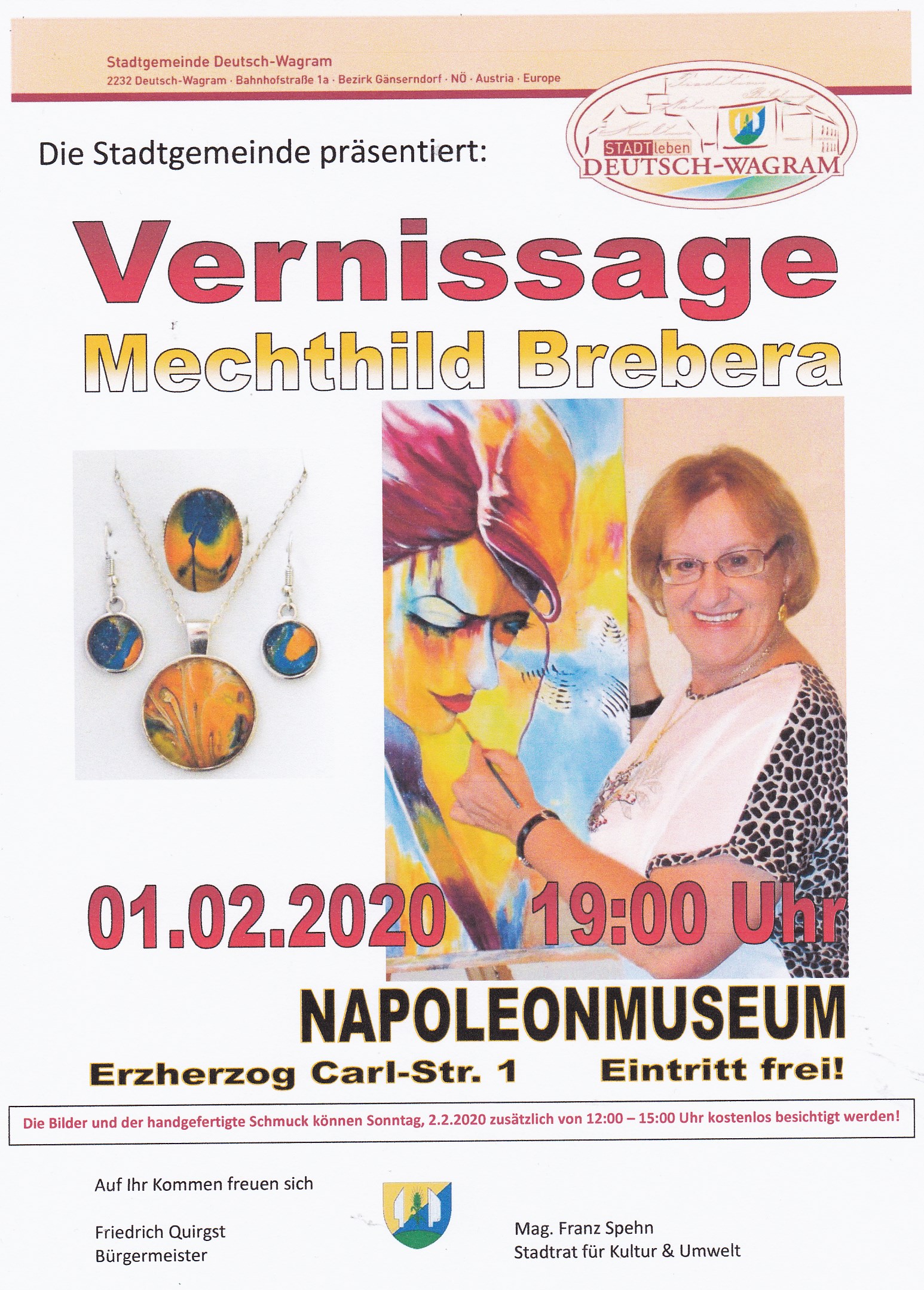 Vernissage 1.-2.2.2020